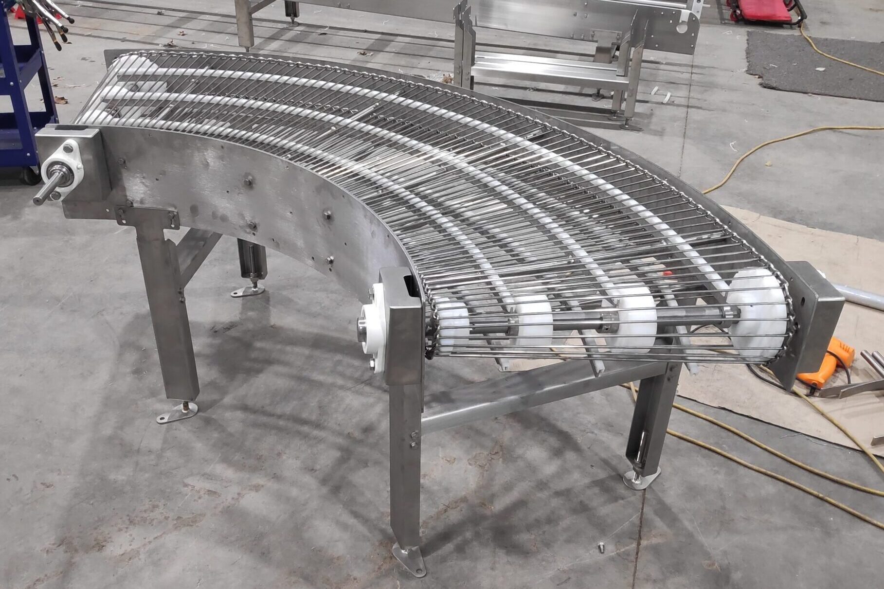 IMG_20210917_wire mesh belt bakery high temp stainless steel